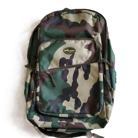 Mil Tec by Sturm Medium Camo Backpack Bookbag - Picture 1 of 4